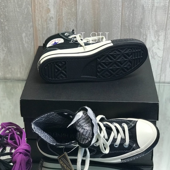 Conv Limited Edition Ctas 70 HI Hiker Black White - Picture 6 of 8